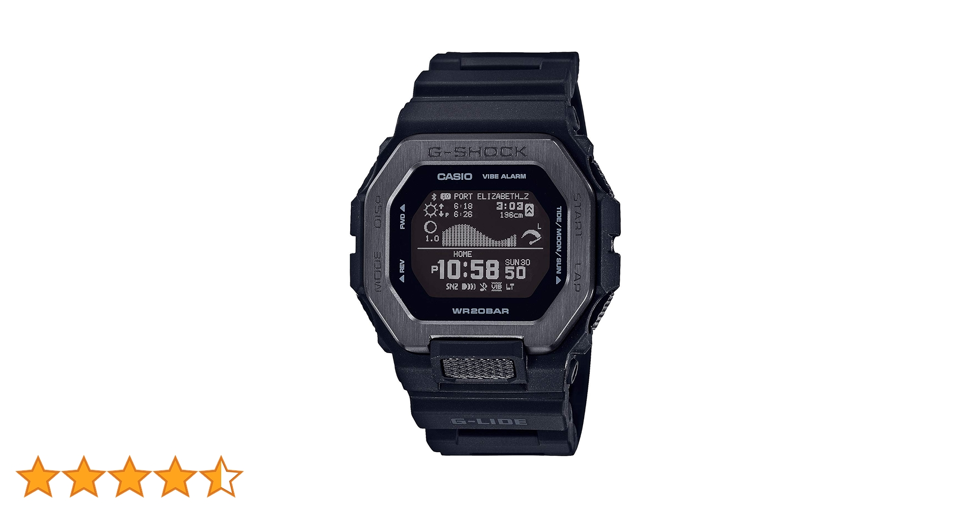 Casio] Watch G-Shock G-LIDE GBX-100NS-1JF Men's Black